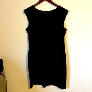LBD sleeveless midi dress
